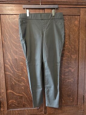 Nine West Olive Green Skinny Jeans